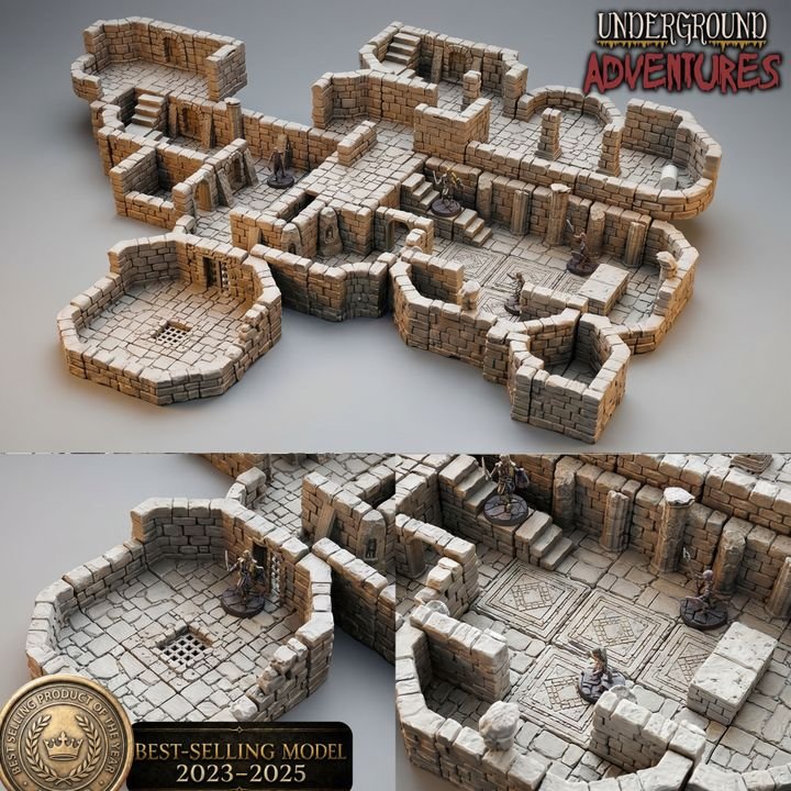 SET Dungeon Classic Tiles